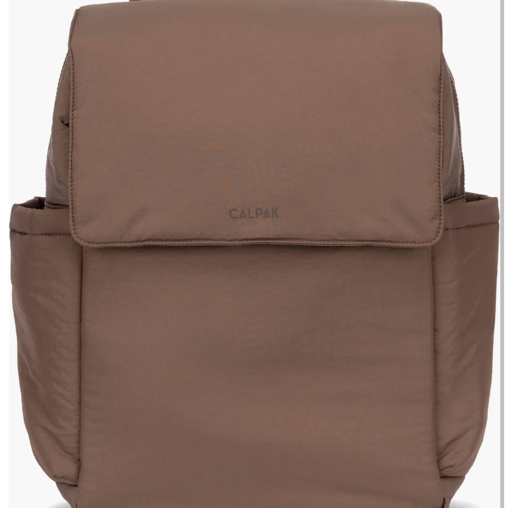 Calpak Hazelnut Diaper Backpack with Laptop Sleeve